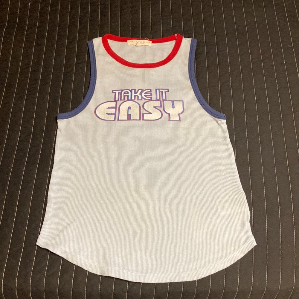 Cotton tank size small by Truly Madly Deeply